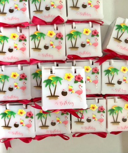 Souvenir cumpleaños cajitas de regalos - Felt Craft RD