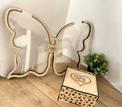 Souvenir de llaveros personalizados en madera para Bautizo - Felt Craft RD