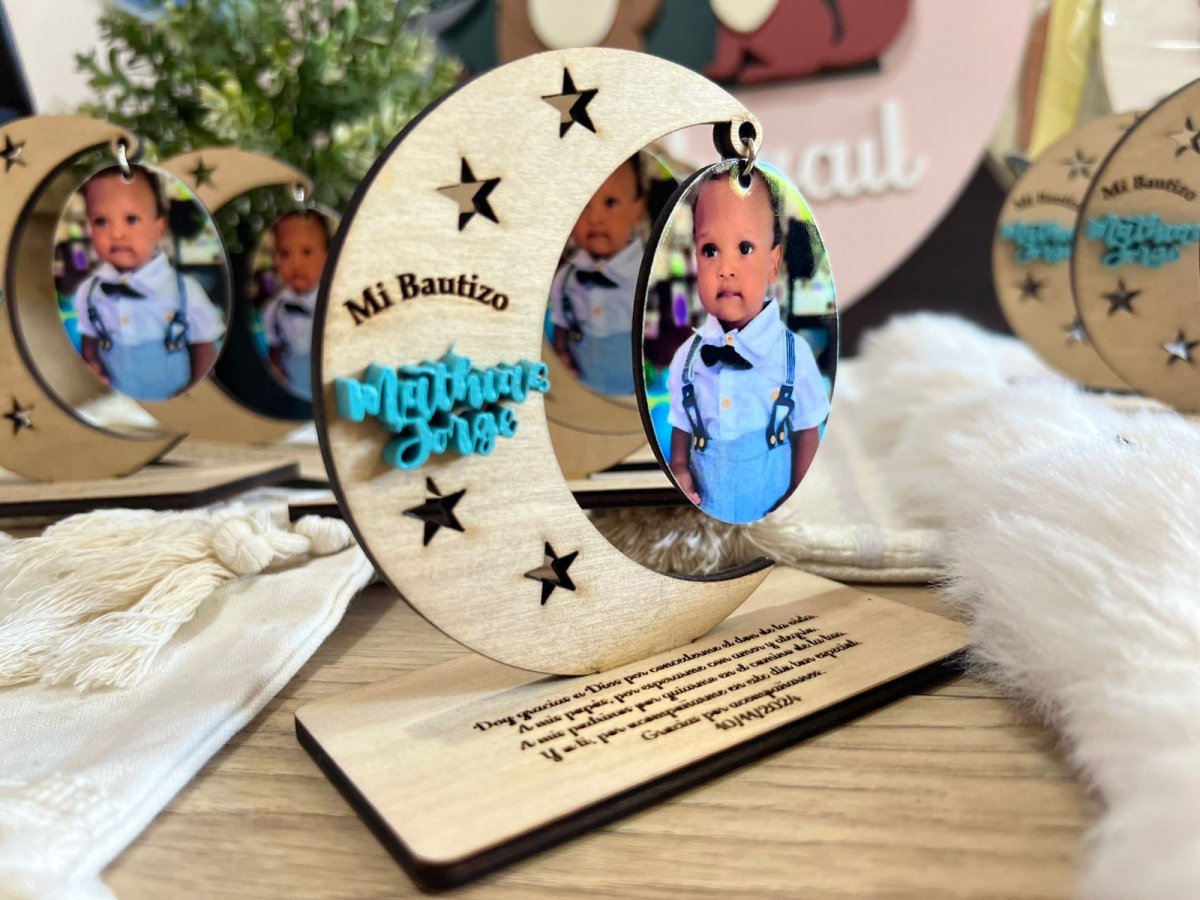 Souvenir pisa papel recuerdo bautismo republica dominicana - Felt Craft RD