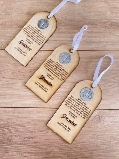 Souvenirs personalizado en madera para eventos Santo Domingo - Felt Craft RD