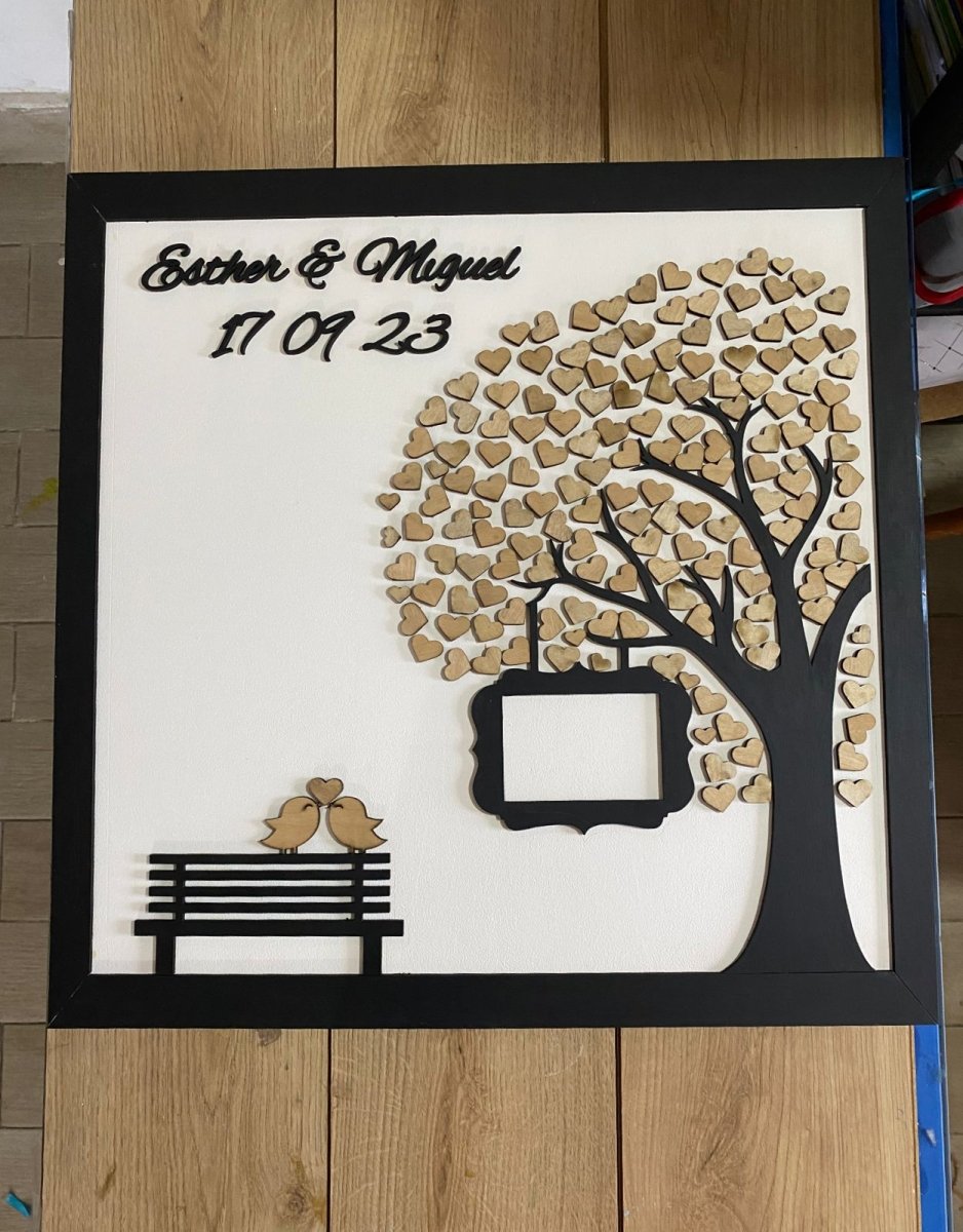 Special Wedding Reception Tree of Life Customize Top Table - Felt Craft RD