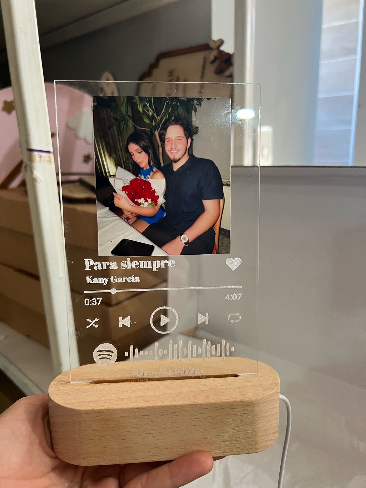 spotify regalo personalizado con cancion