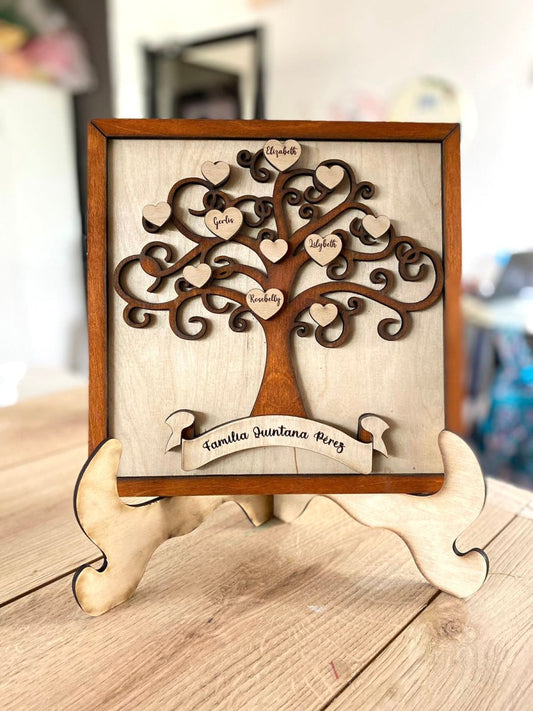 Stand Árbol Madera - Felt Craft RD