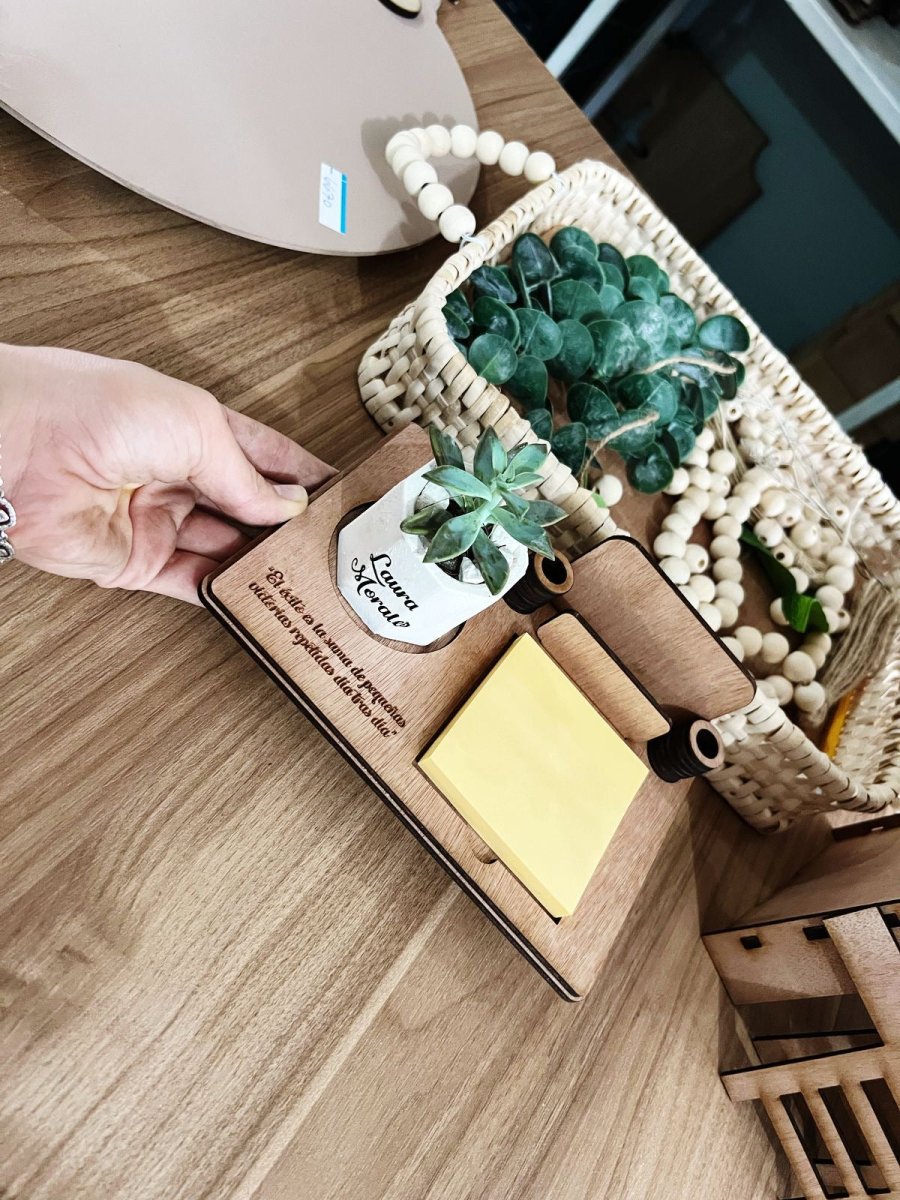 Suculentas regalo con detalle personalizado - Felt Craft RD