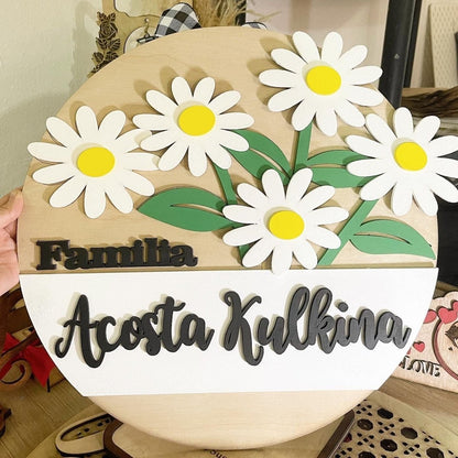 Sweets Yellow Flowers Familiar Hanger - Felt Craft RD