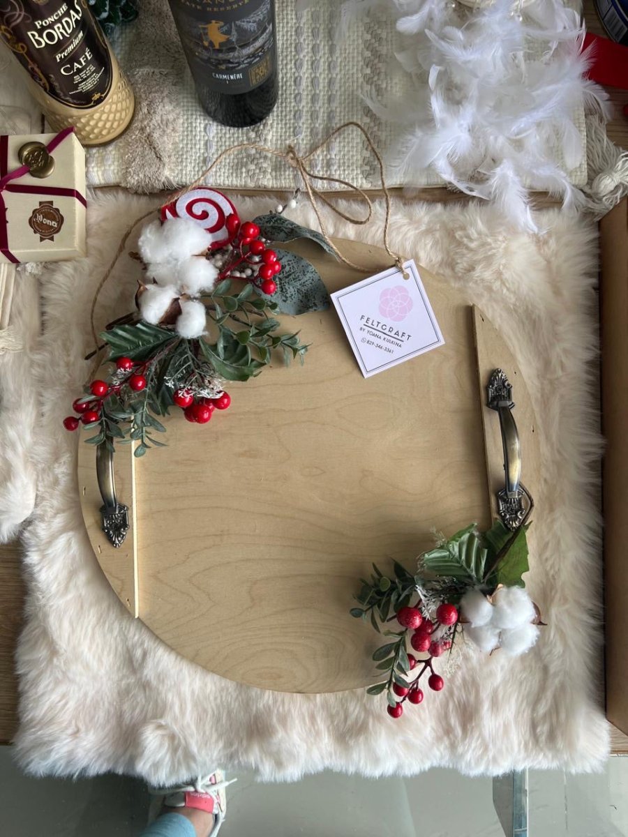 Tabla de cocina en madera personalizada - Felt Craft RD