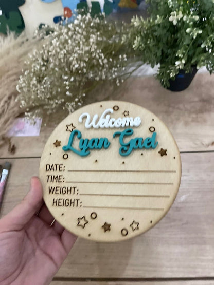 Tags meses de bebe - Felt Craft RD