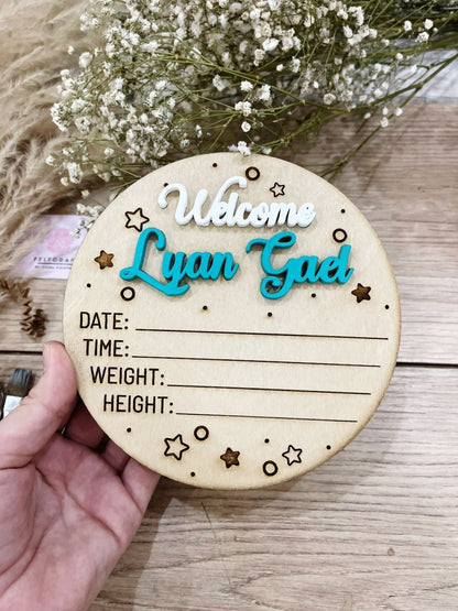 Tags meses de bebe - Felt Craft RD
