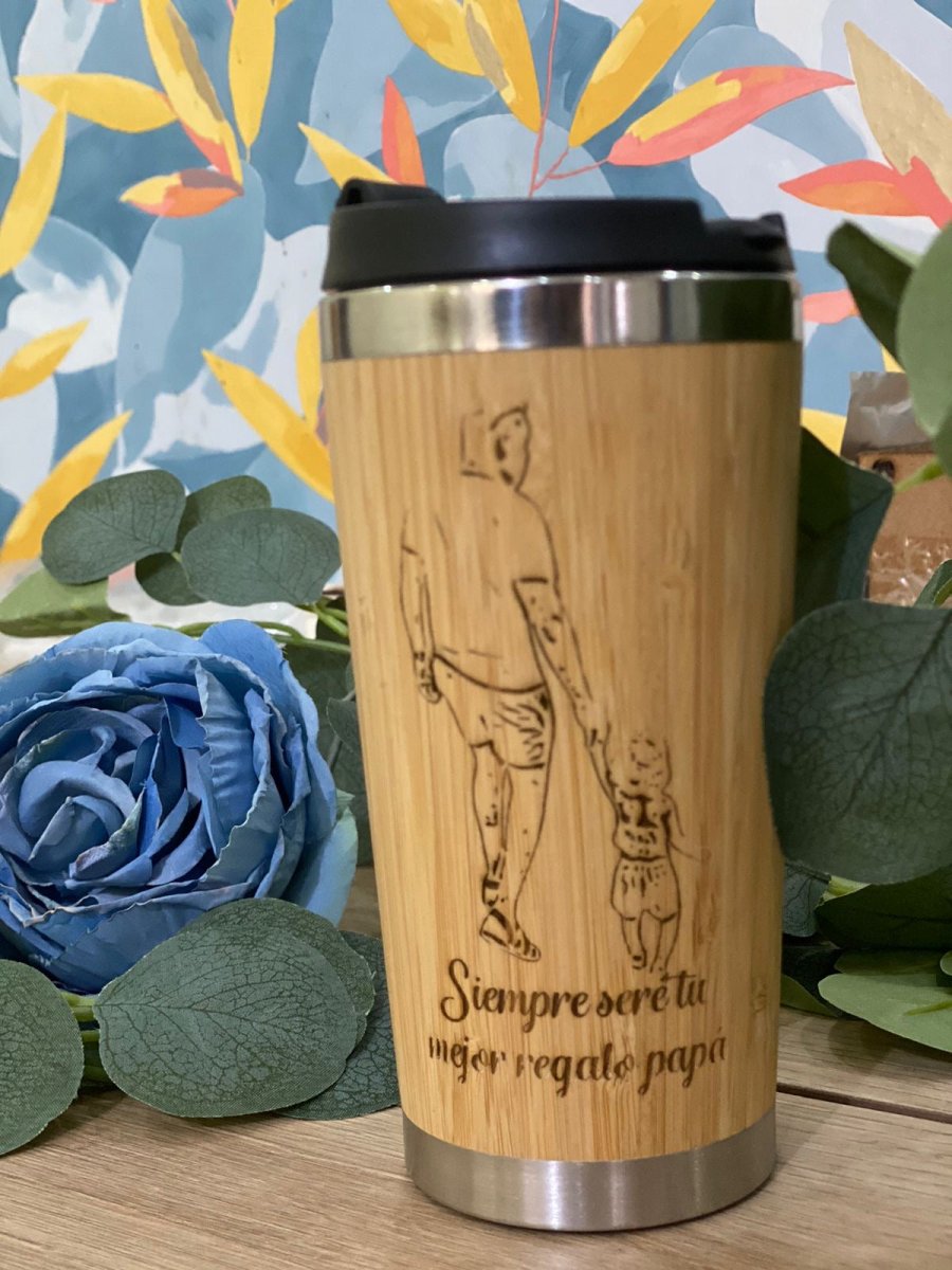 Termos grabados en madera - Felt Craft RD
