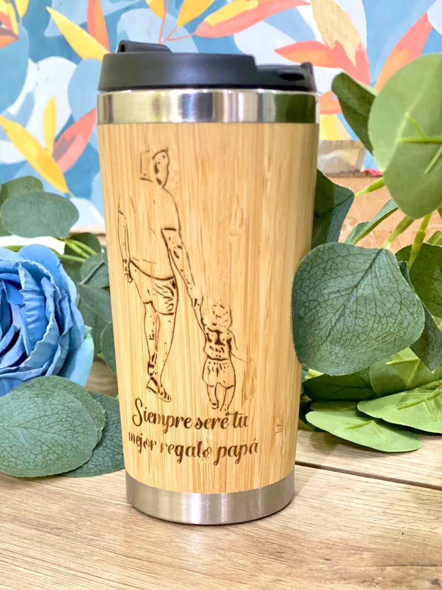 Termos grabados en madera - Felt Craft RD