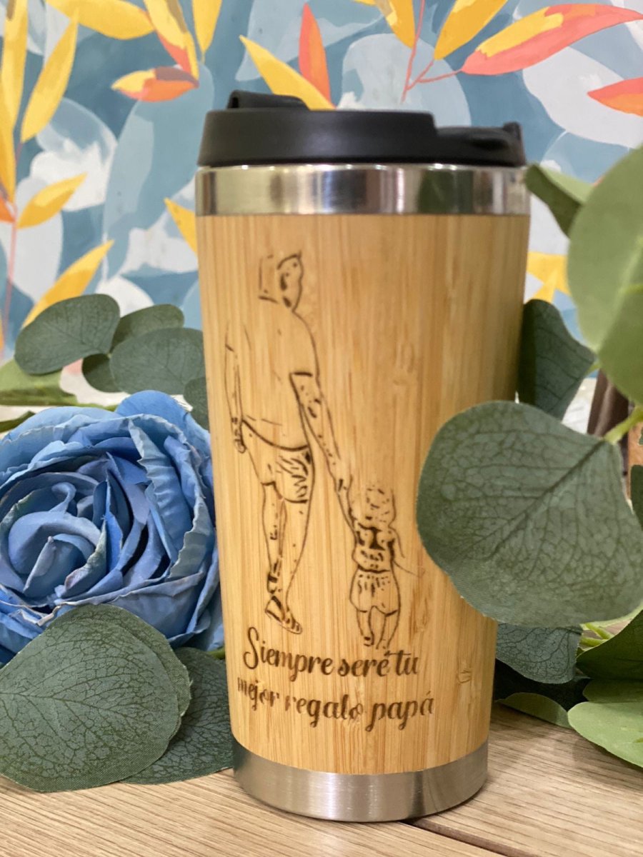 Termos grabados en madera - Felt Craft RD