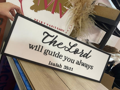 The lord will guide you always - Felt Craft RD