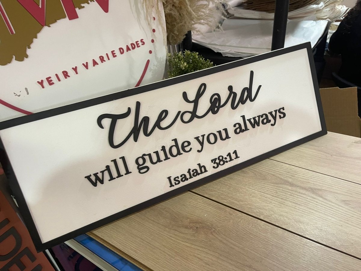 The lord will guide you always - Felt Craft RD