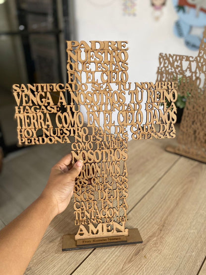 Tope de mesa forma de Cruz - Felt Craft RD