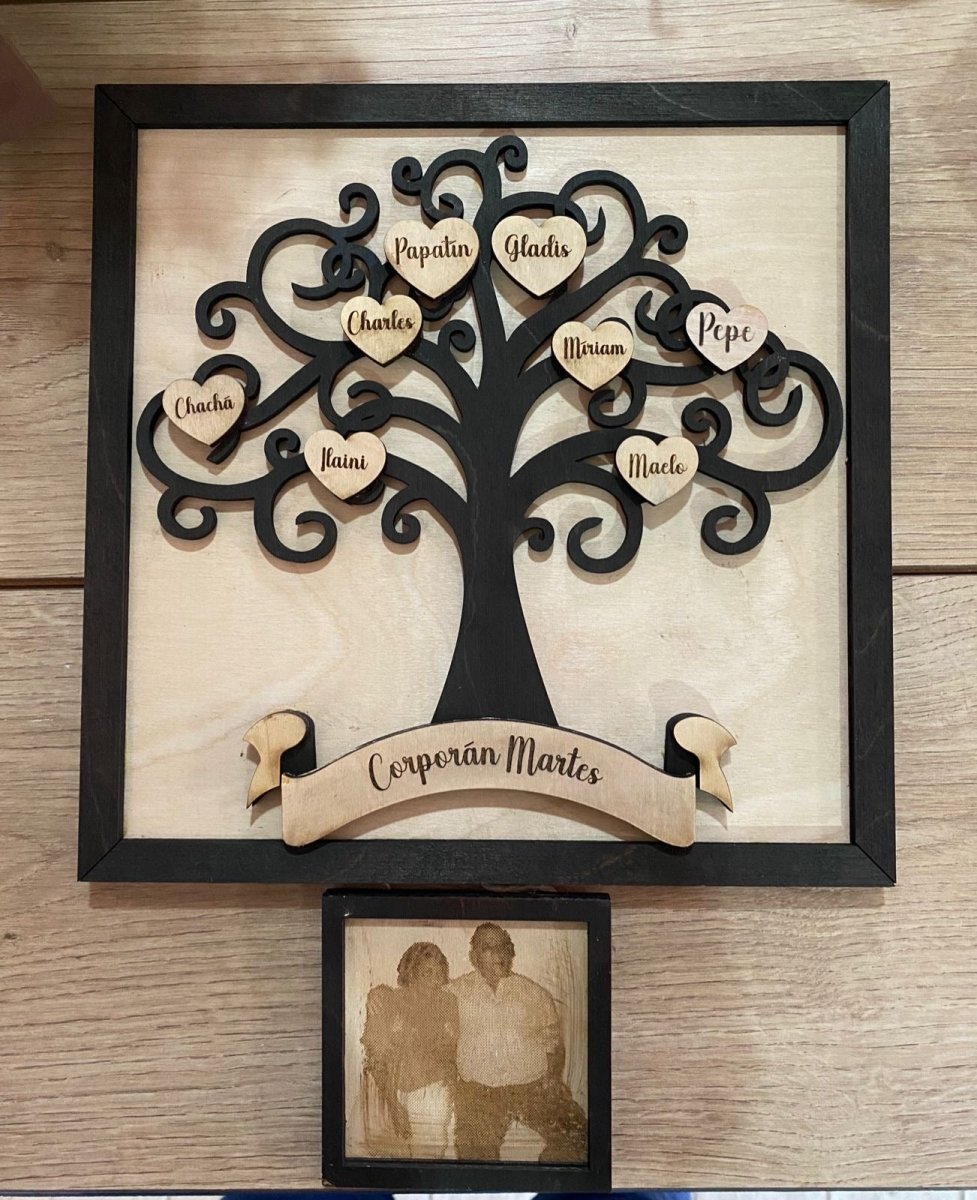 Tree Of Life Engraved - Felt Craft RD