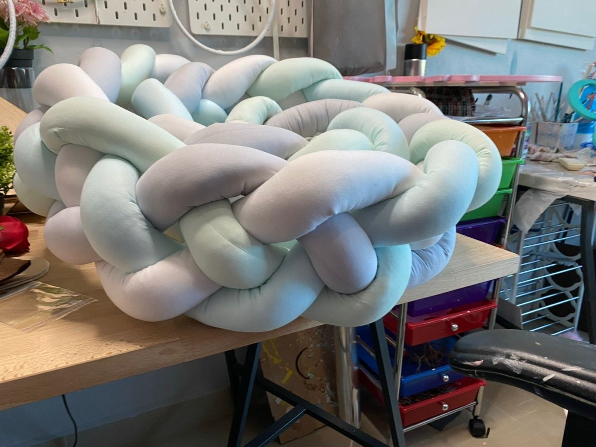 Trenzado de cuna peronalizado para habitación de bebé - Felt Craft RD