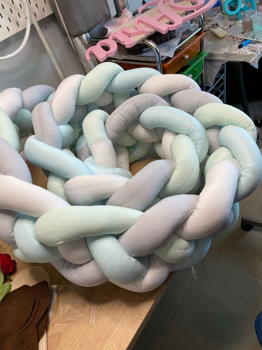 Trenzado de cuna peronalizado para habitación de bebé - Felt Craft RD