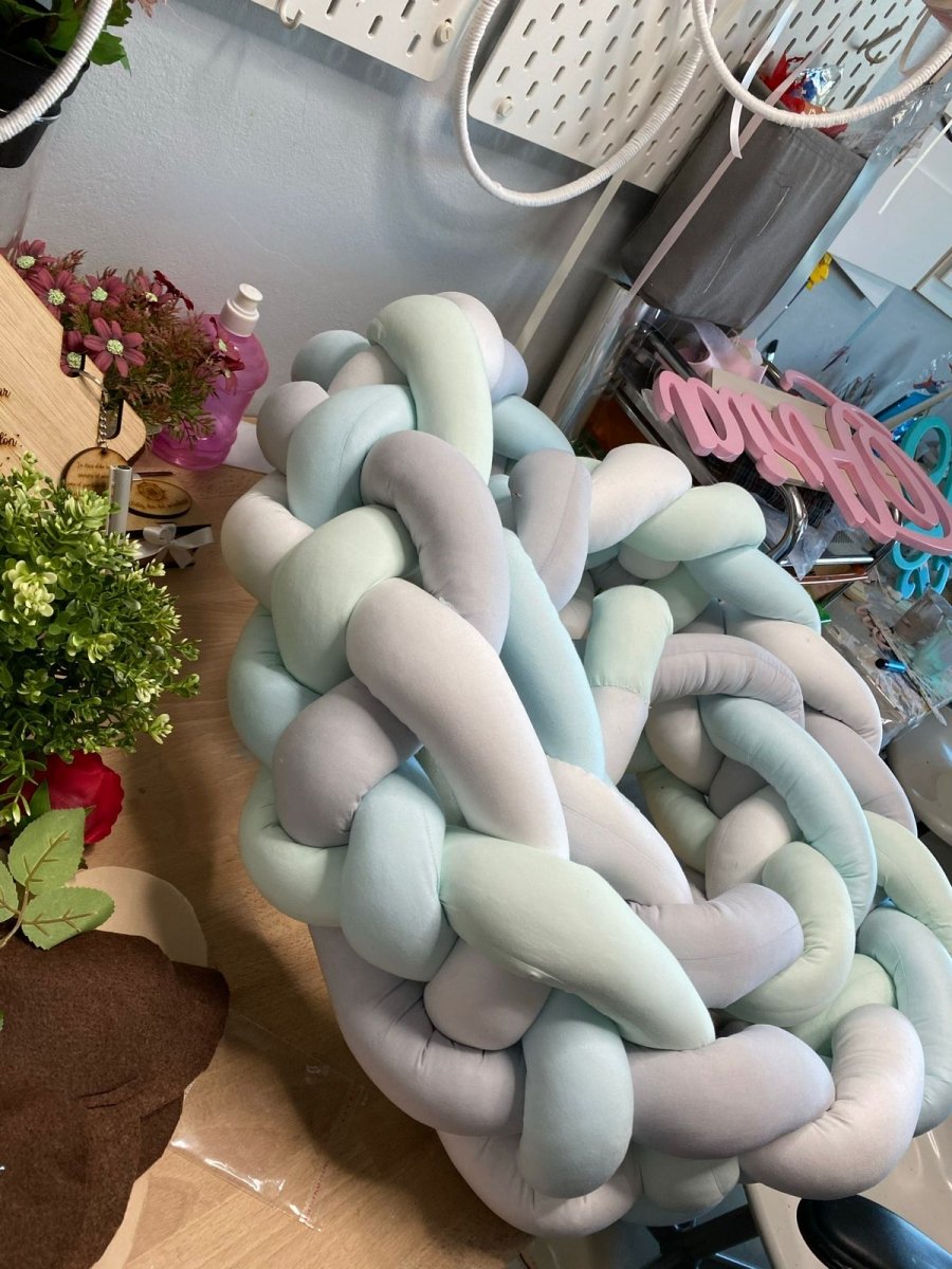 Trenzado de cuna peronalizado para habitación de bebé - Felt Craft RD