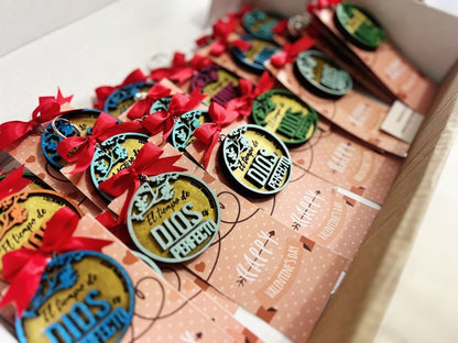 Valentine invitaciones souvenir personalizado - Felt Craft RD