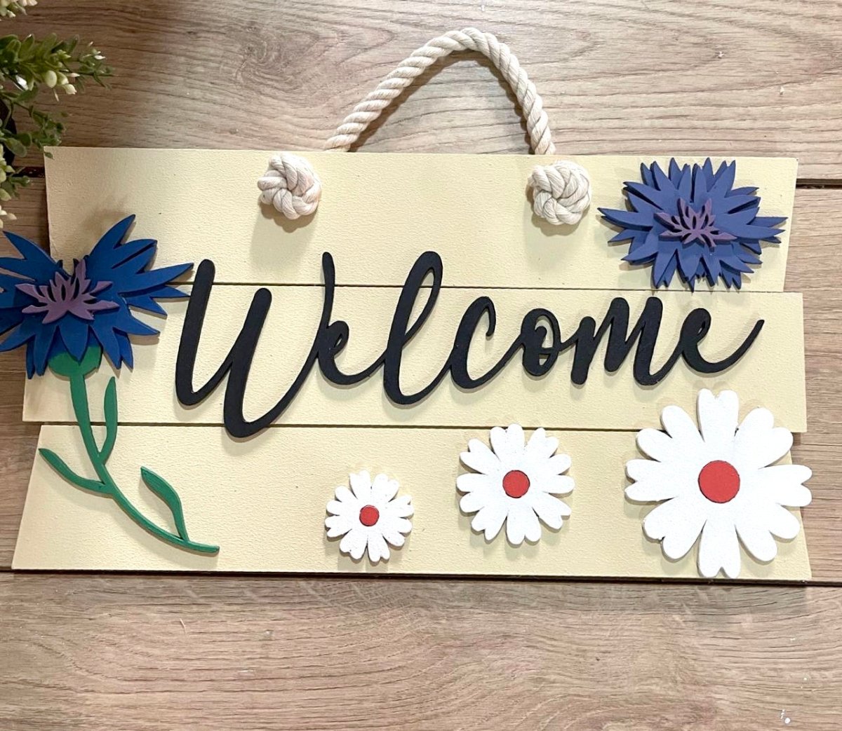 Welcome Home Hanger - Felt Craft RD