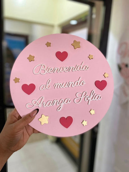 Welcome To wolrd - Felt Craft RD