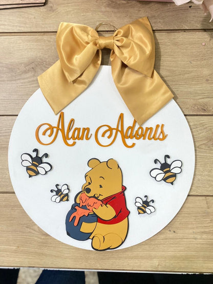 Winnie the pooh hanger boy - Felt Craft RD