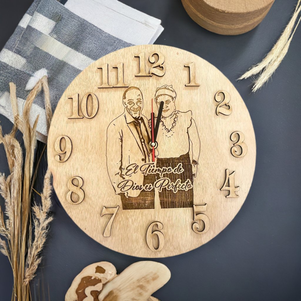 Wooden Clock Customize - Felt Craft RD