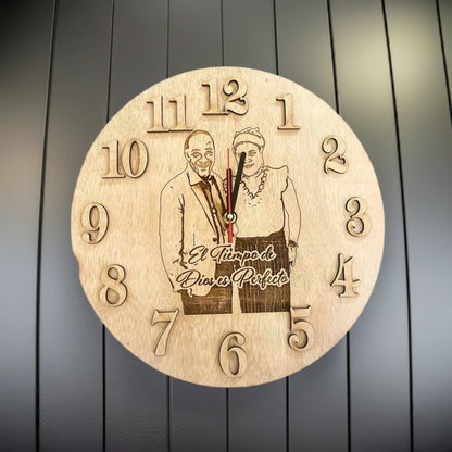 Wooden Clock Customize - Felt Craft RD