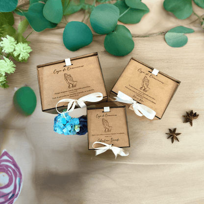 Yellow lace Mini Box - Felt Craft RD