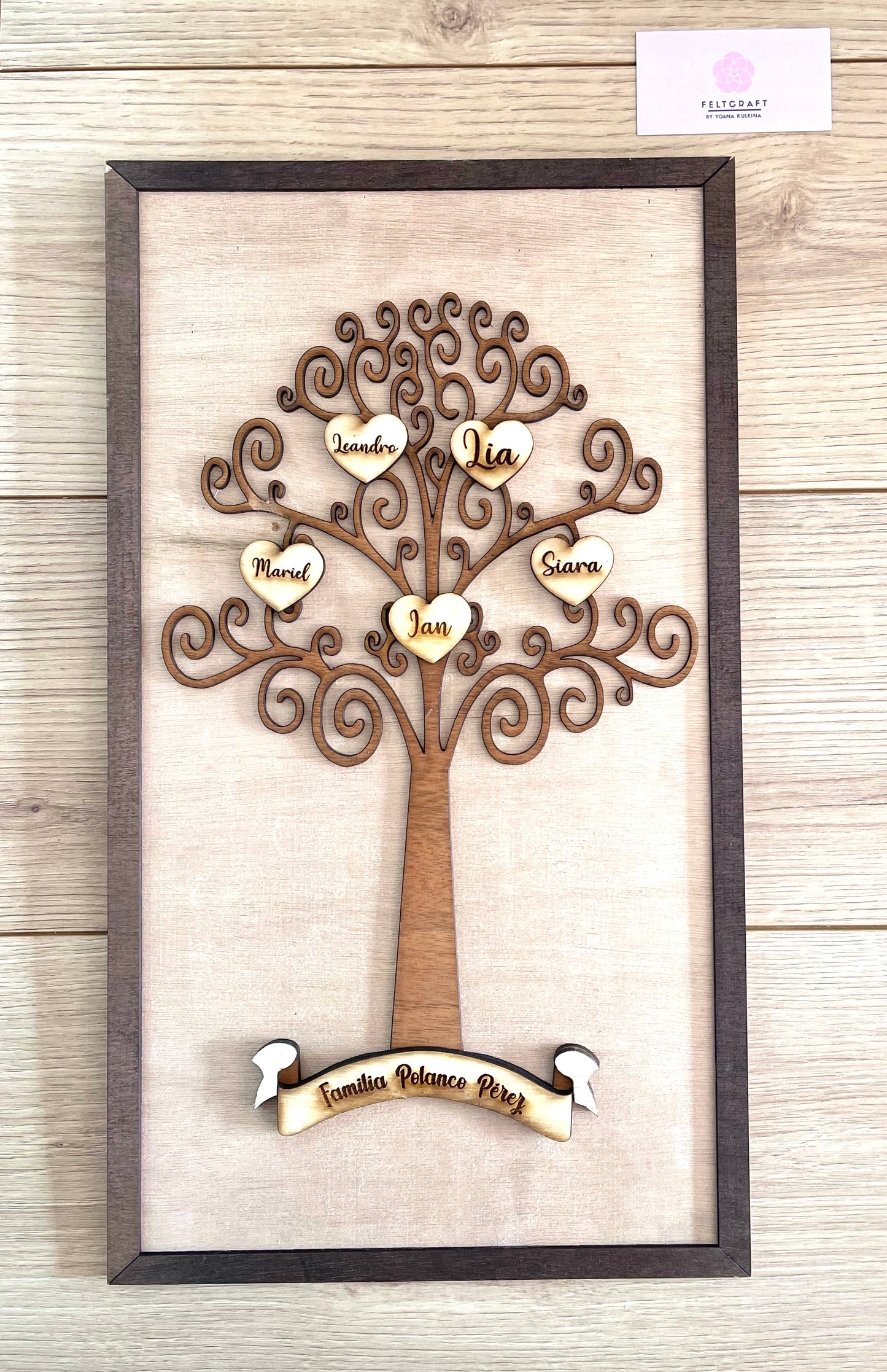 Vertical Tree of Life Customize Top Table