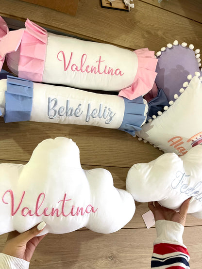 almohadillas personalizadas con bordado