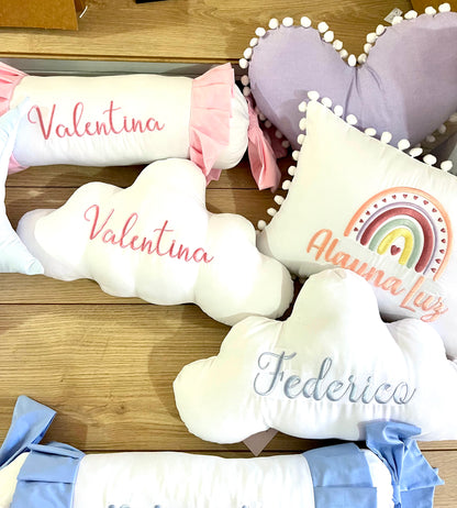 almohadillas personalizadas con bordado