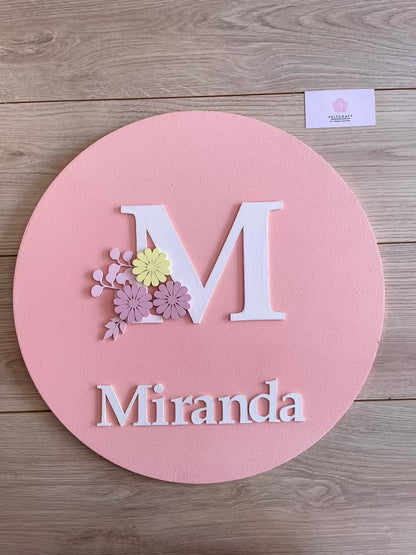 colgante personalizado para bebe