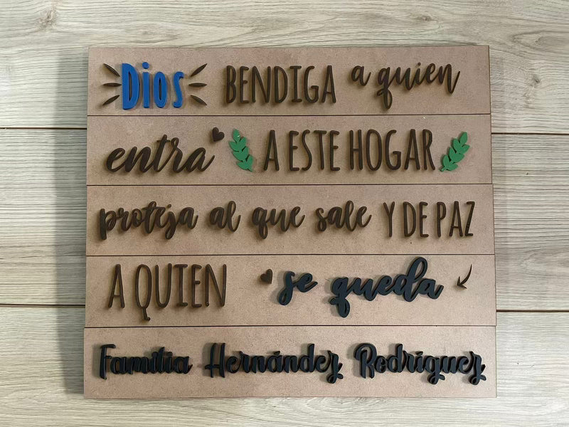 Letrero Personalizado – Felt Craft RD