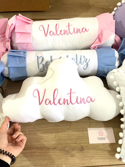 almohadillas personalizadas con bordado