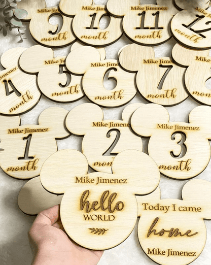 Set de Meses Mickey Mouse - Felt Craft RD