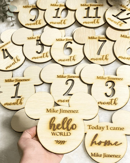 Set de Meses Mickey Mouse - Felt Craft RD