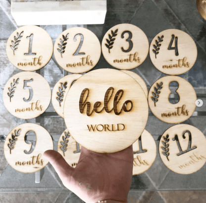 Set de tags Classic Girl Boy - Felt Craft RD