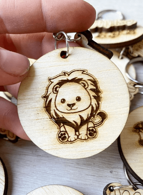 Set llaveros de animalitos con nombre de bebe - Felt Craft RD