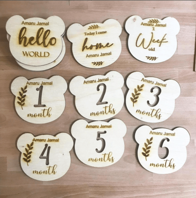 Sets de Tags tiger Girl Boy - Felt Craft RD