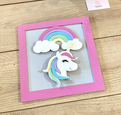 Unicorn Magic Baby Girl Mobile Hanger - Felt Craft RD